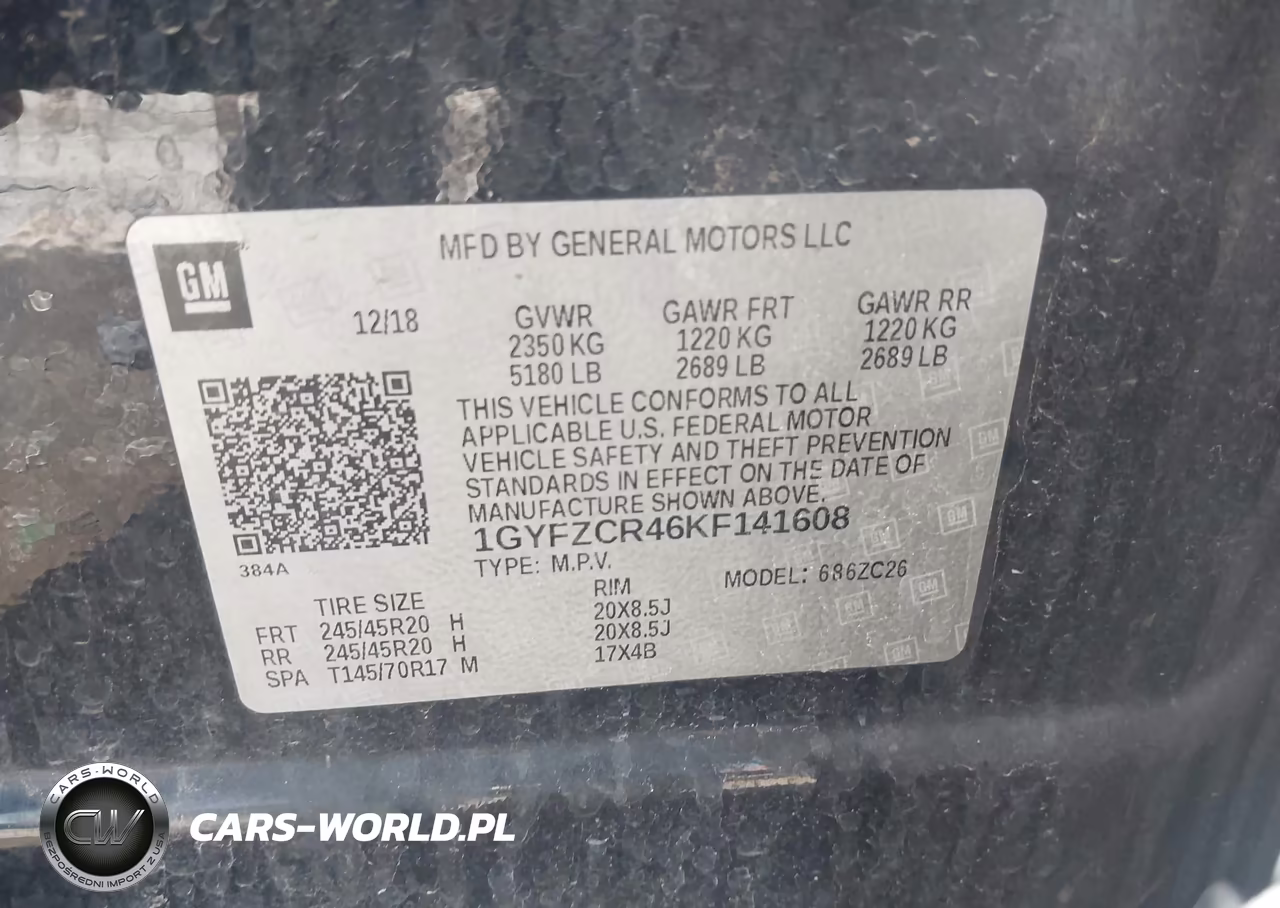 2019 Cadillac Xt4 Premium Luxury VIN:1GYFZCR46KF141608 - 9