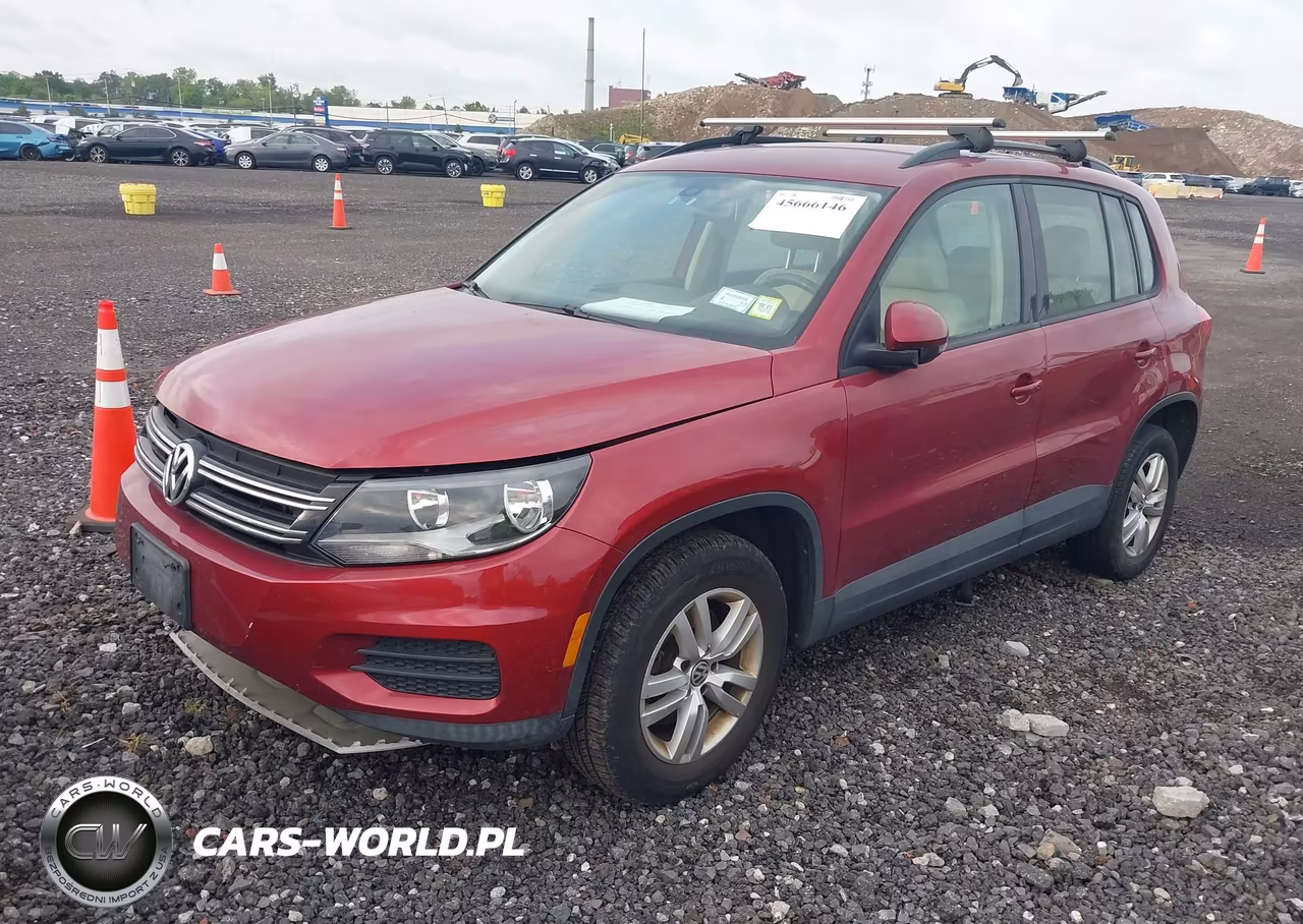 2016 Volkswagen Tiguan S VIN:WVGBV7AX8GW073442 - 2