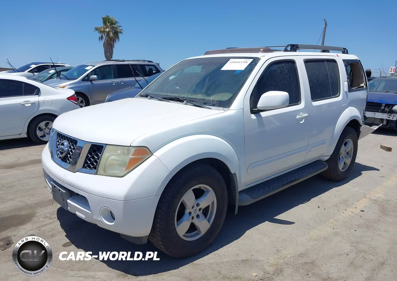 2006 Nissan Pathfinder Se VIN:5N1AR18U16C682591 - 2