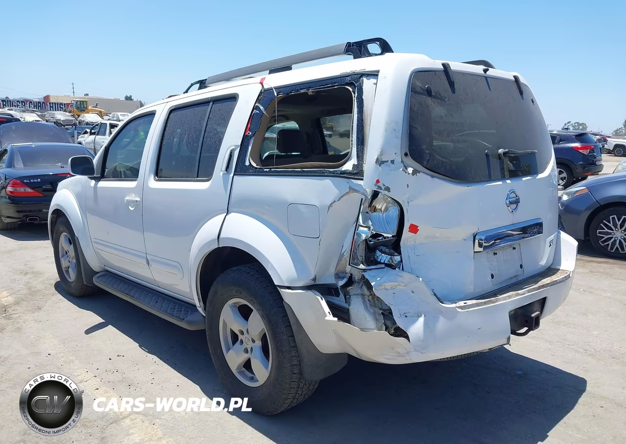 2006 Nissan Pathfinder Se VIN:5N1AR18U16C682591 - 3