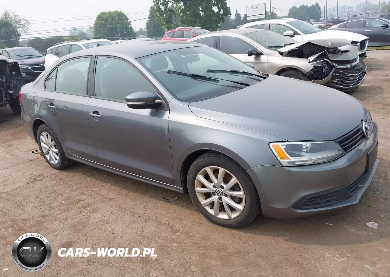 2012 Volkswagen Jetta 2.5L Se VIN:3VWDX7AJ9CM416947 - 1