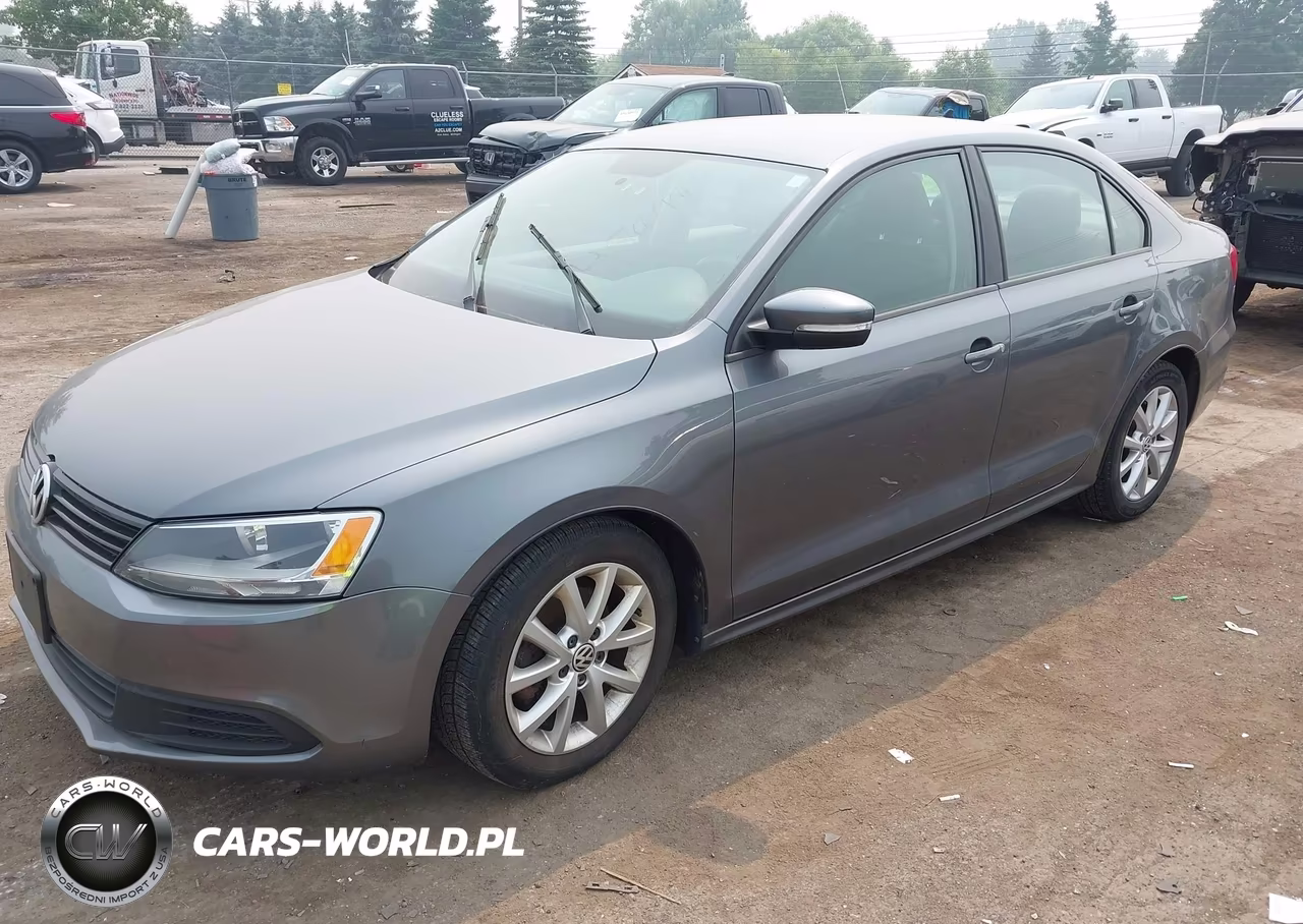 2012 Volkswagen Jetta 2.5L Se VIN:3VWDX7AJ9CM416947 - 2