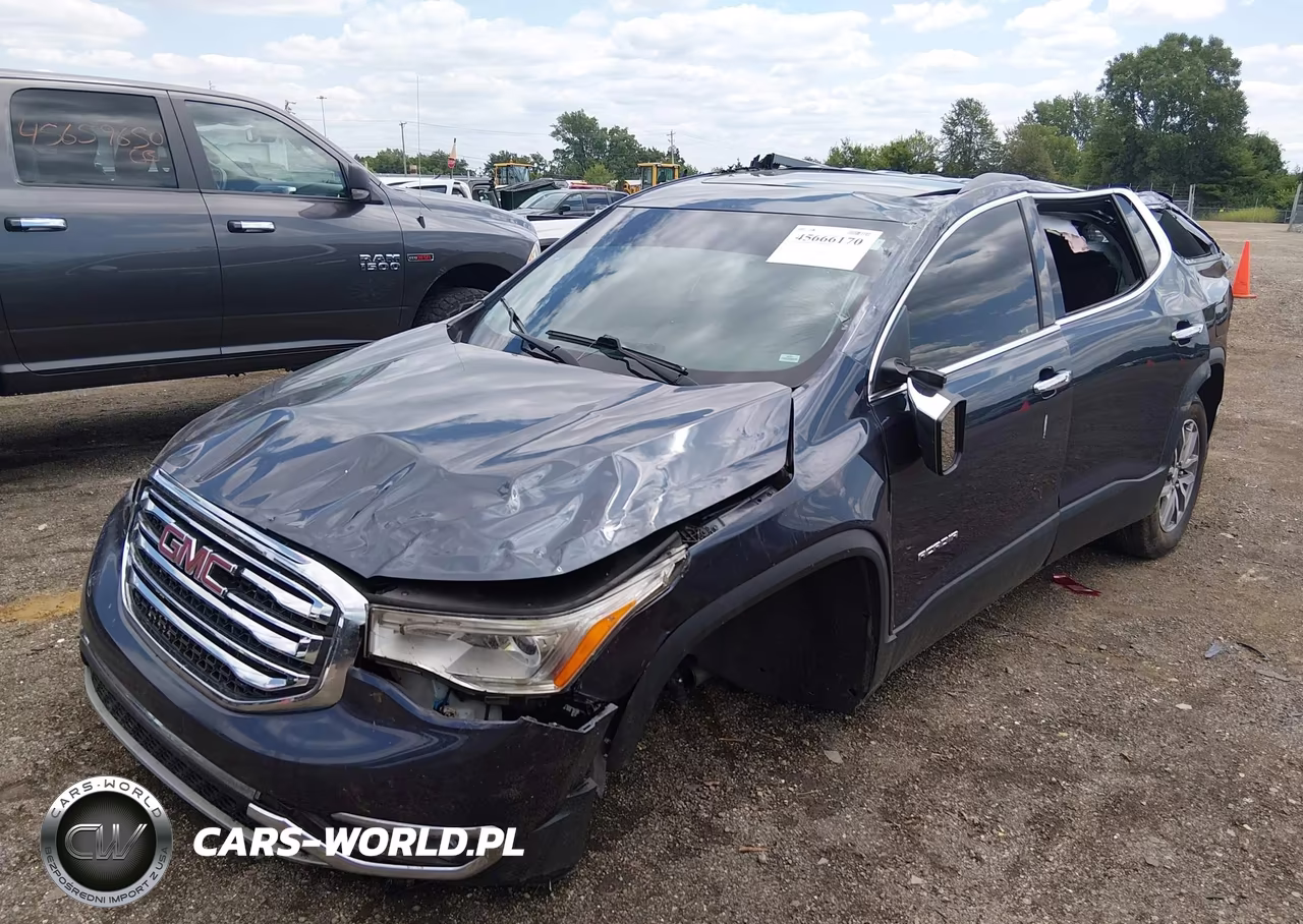 2019 GMC Acadia Sle-2 VIN:1GKKNSLAXKZ132566 - 2