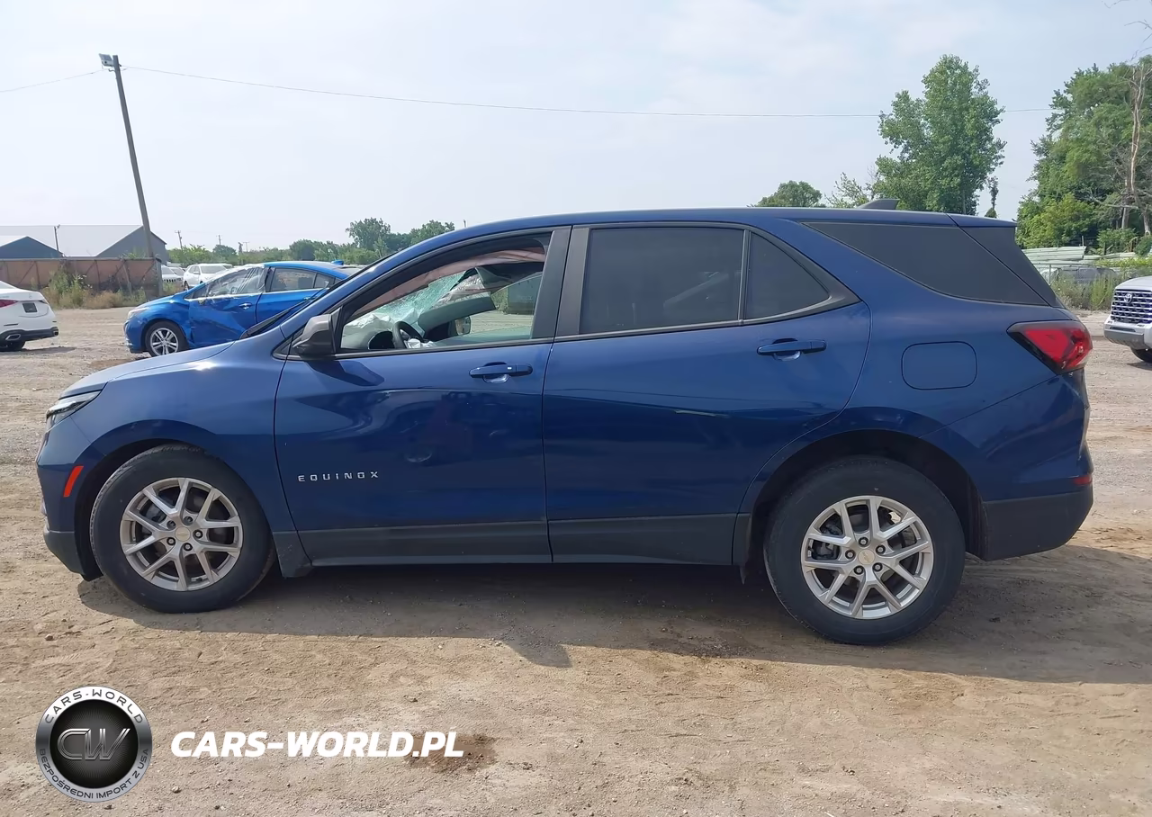 2022 Chevrolet Equinox Fwd Ls VIN:3GNAXHEV2NS166529 - 14