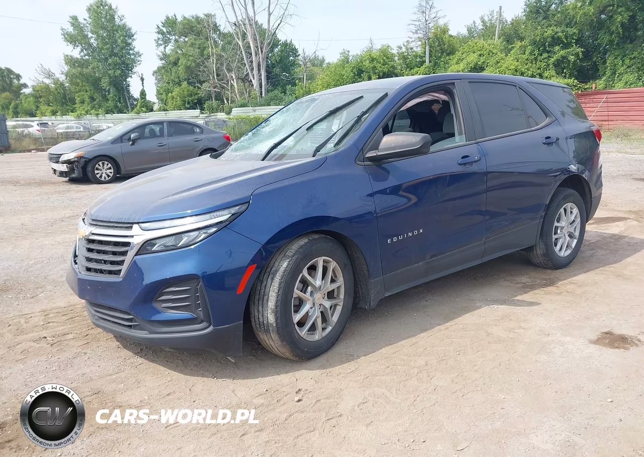 2022 Chevrolet Equinox Fwd Ls VIN:3GNAXHEV2NS166529 - 2