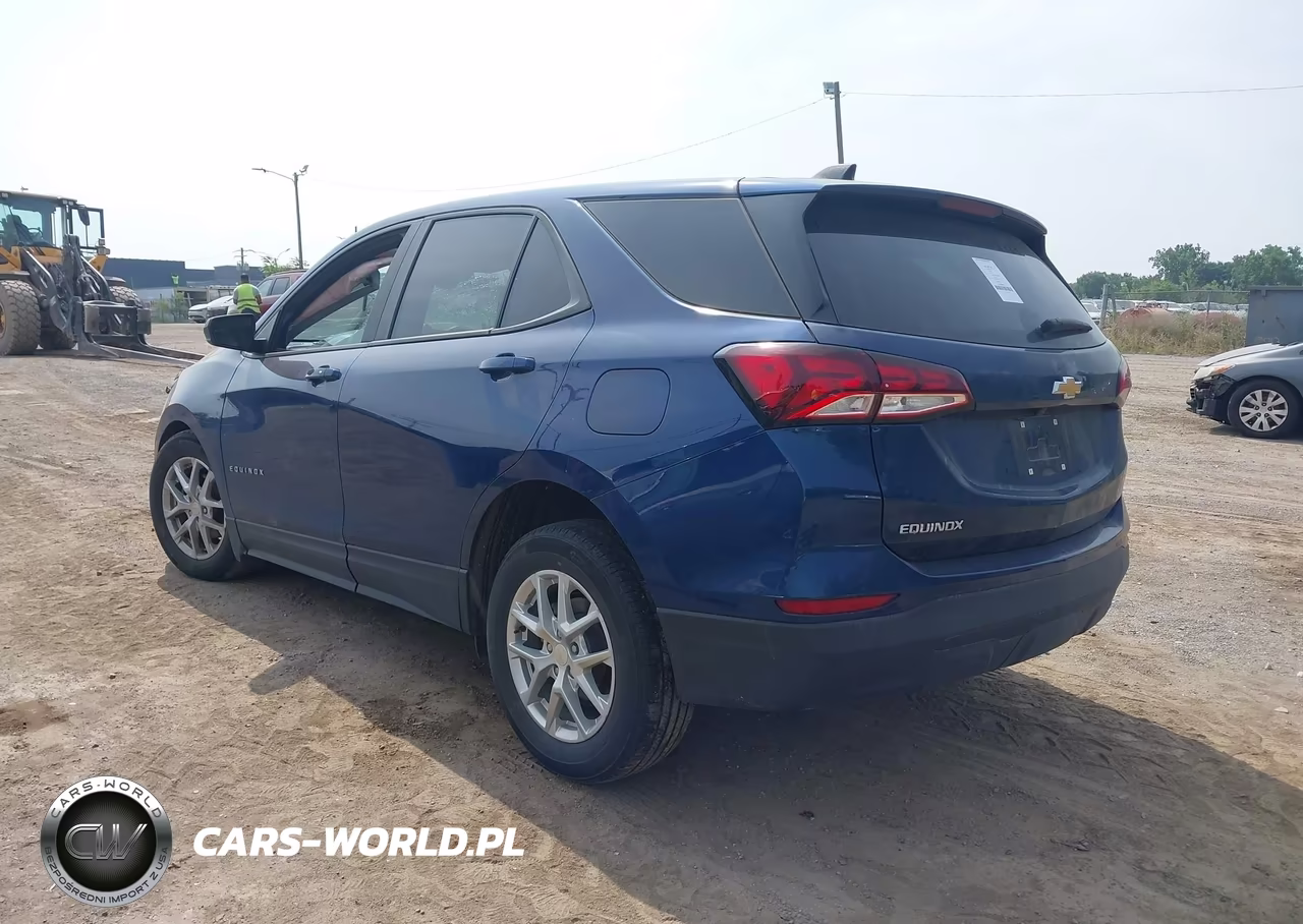 2022 Chevrolet Equinox Fwd Ls VIN:3GNAXHEV2NS166529 - 3