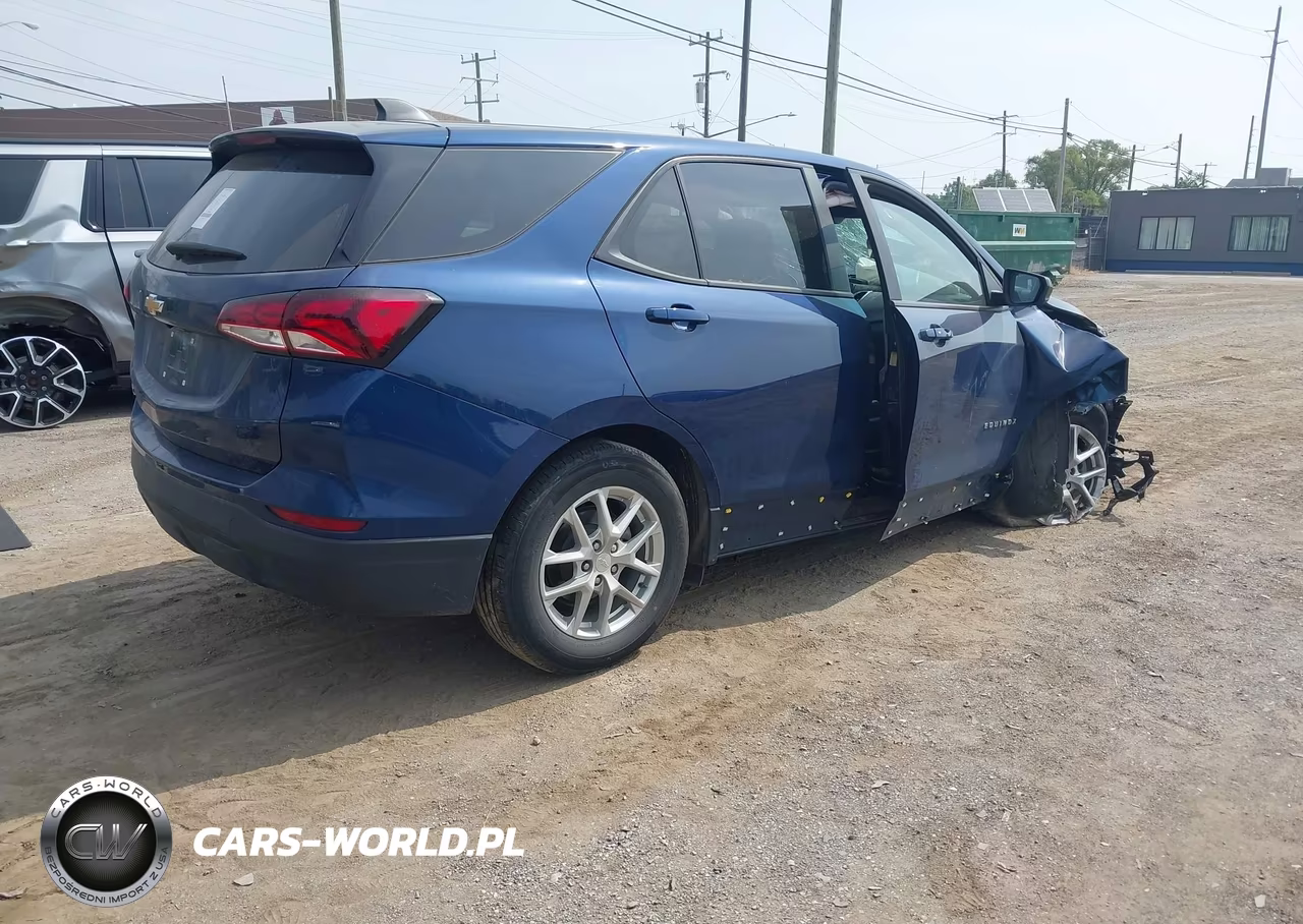 2022 Chevrolet Equinox Fwd Ls VIN:3GNAXHEV2NS166529 - 4