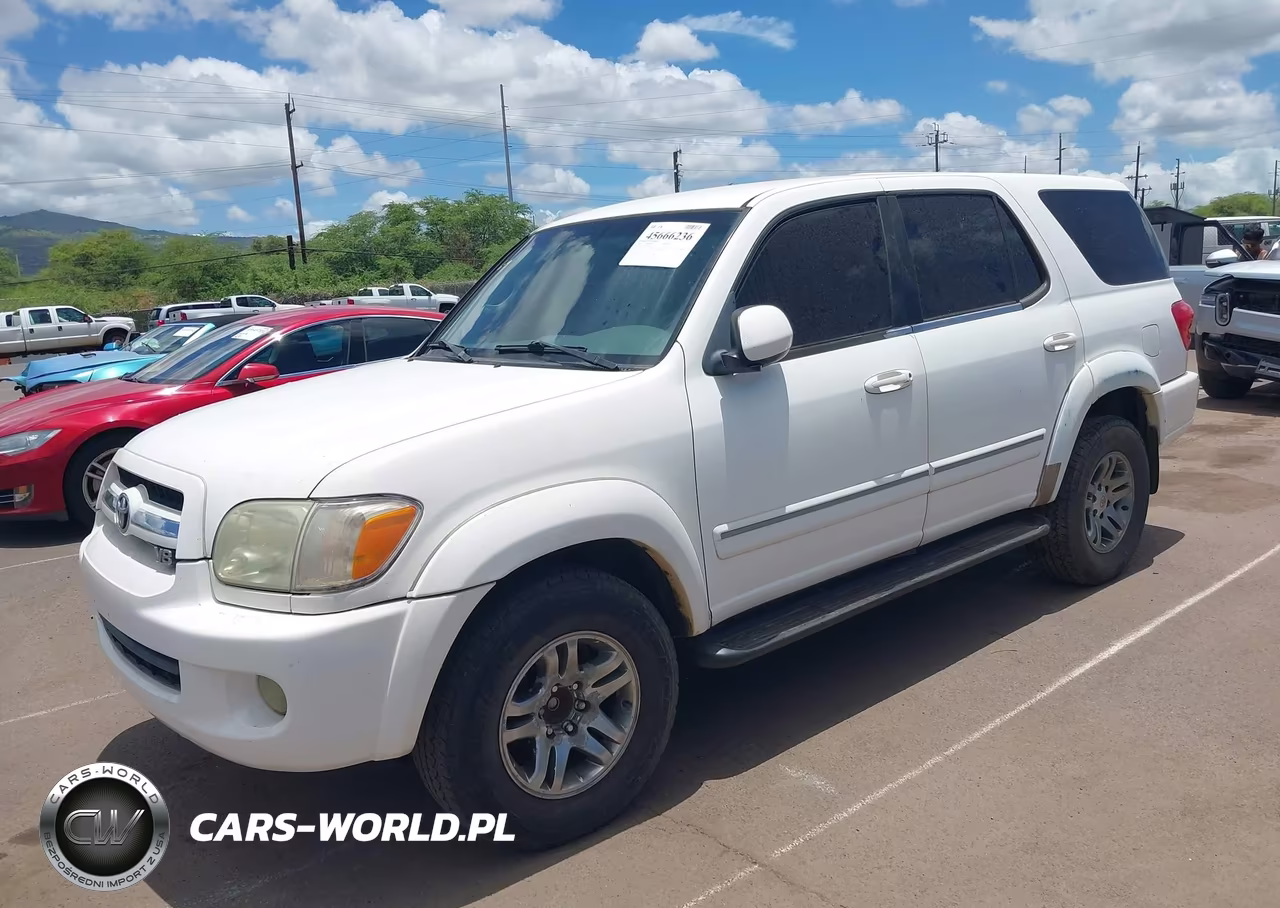 2005 Toyota Sequoia Sr5 V8 VIN:5TDZT34A25S250489 - 2