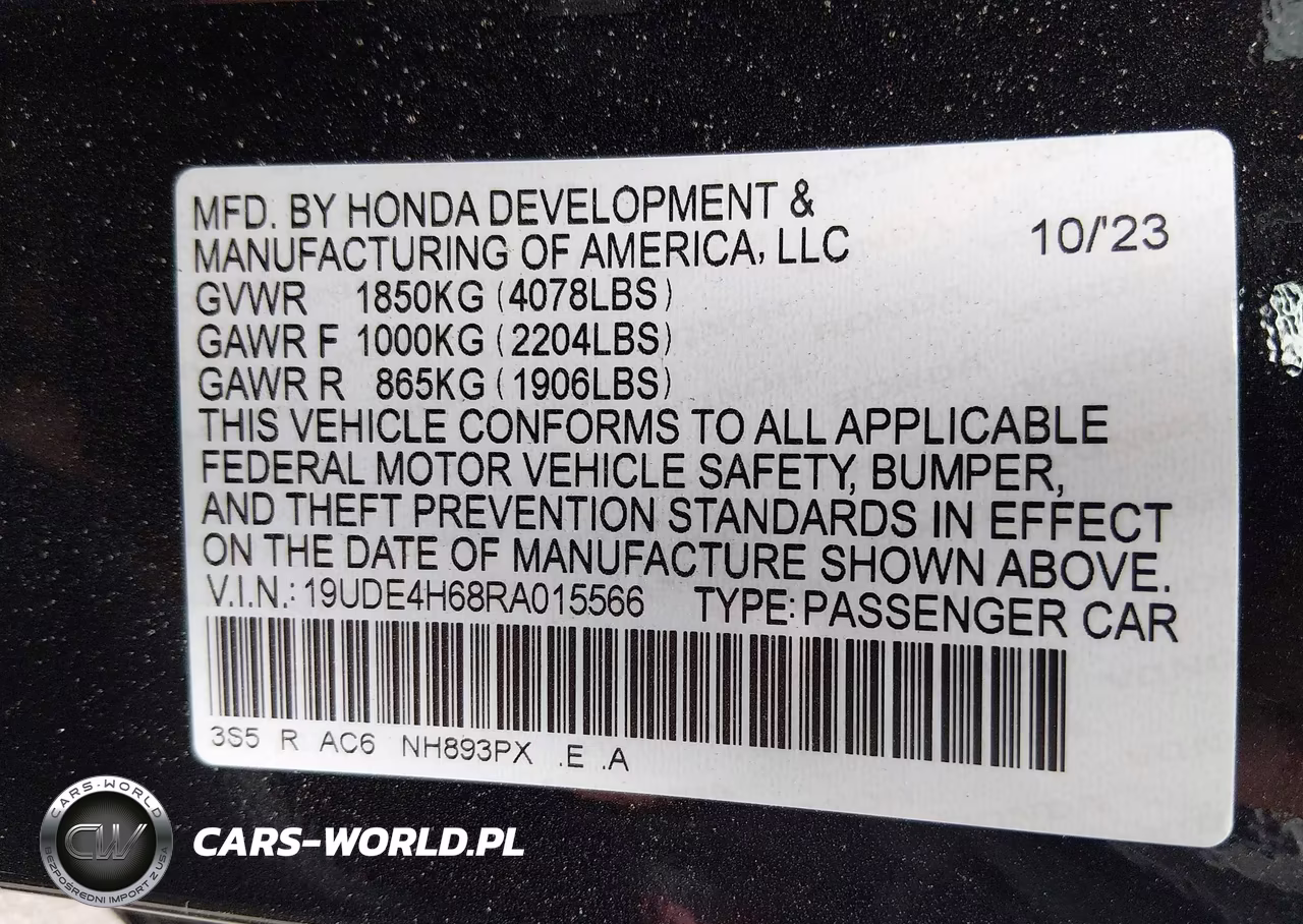 2024 Acura Integra A-Spec Technology VIN:19UDE4H68RA015566 - 9