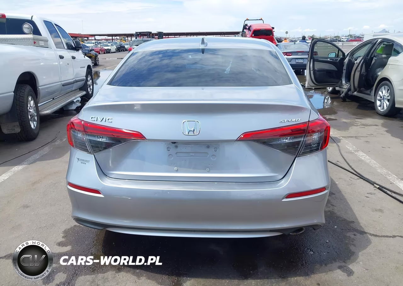 2022 Honda Civic Sport VIN:2HGFE2F51NH530606 - 16