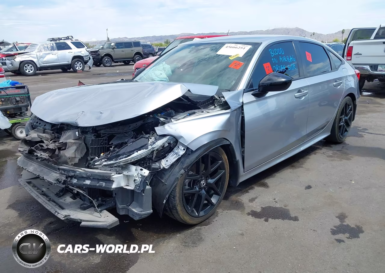 2022 Honda Civic Sport VIN:2HGFE2F51NH530606 - 2