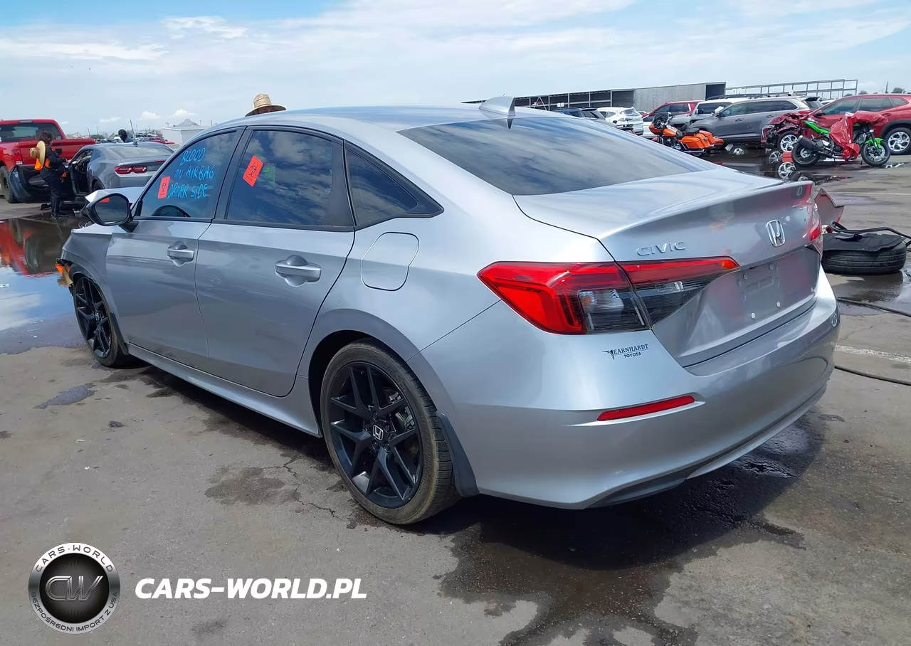 2022 Honda Civic Sport VIN:2HGFE2F51NH530606 - 3