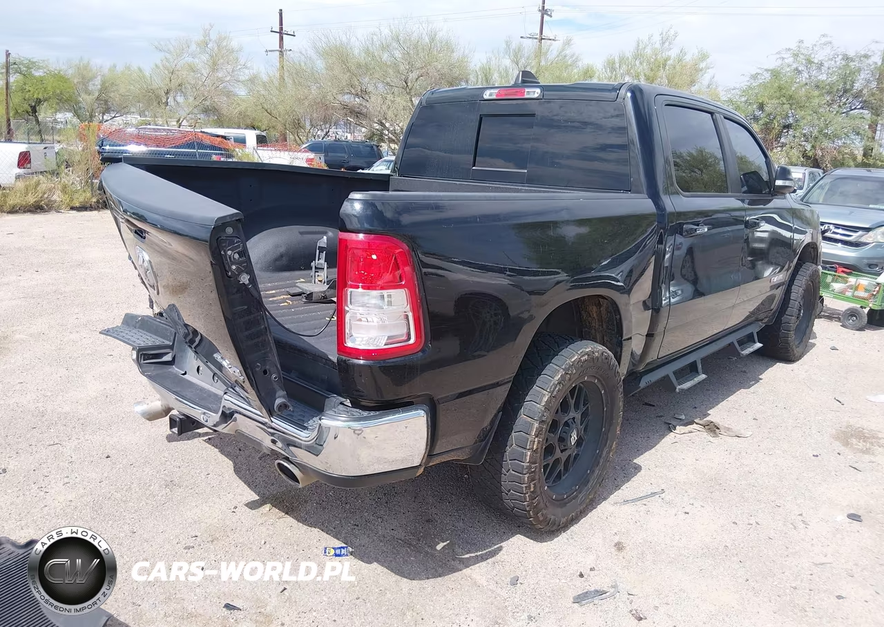 2019 Ram 1500 Big Horn-Lone Star 4X4 5'7 Box VIN:1C6SRFFT1KN881789 - 4