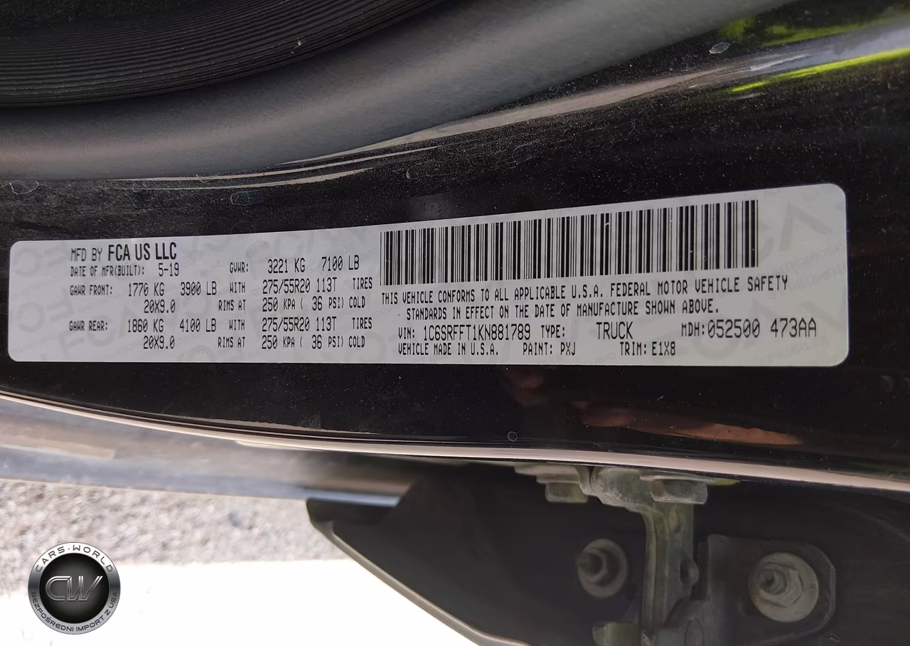 2019 Ram 1500 Big Horn-Lone Star 4X4 5'7 Box VIN:1C6SRFFT1KN881789 - 9