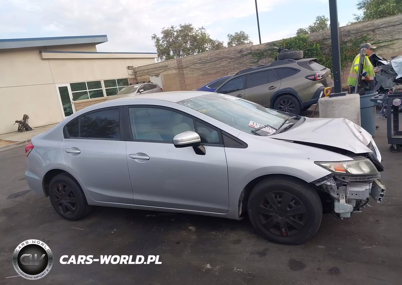 2014 Honda Civic Lx VIN:19XFB2F56EE230207 - 13