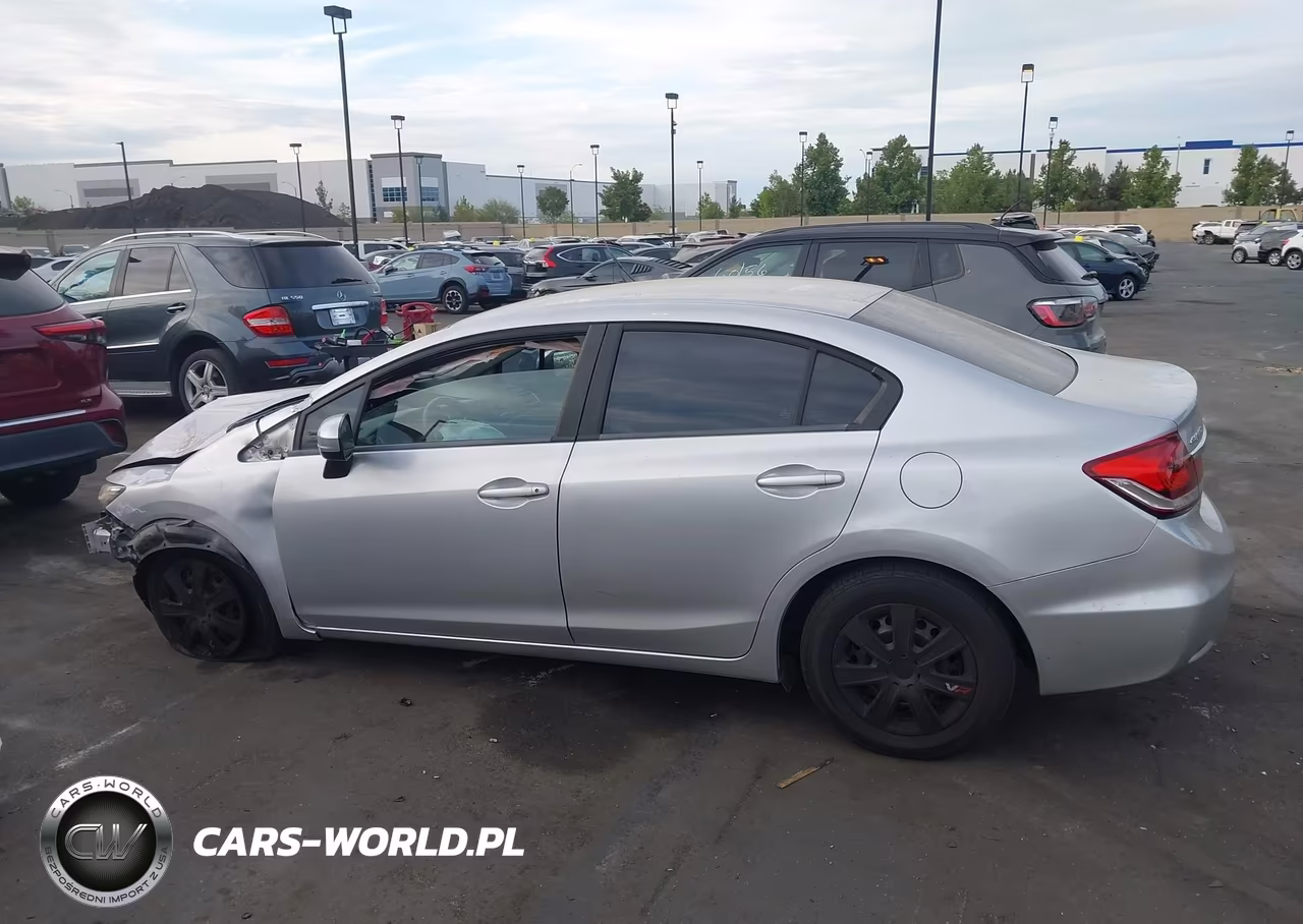 2014 Honda Civic Lx VIN:19XFB2F56EE230207 - 14