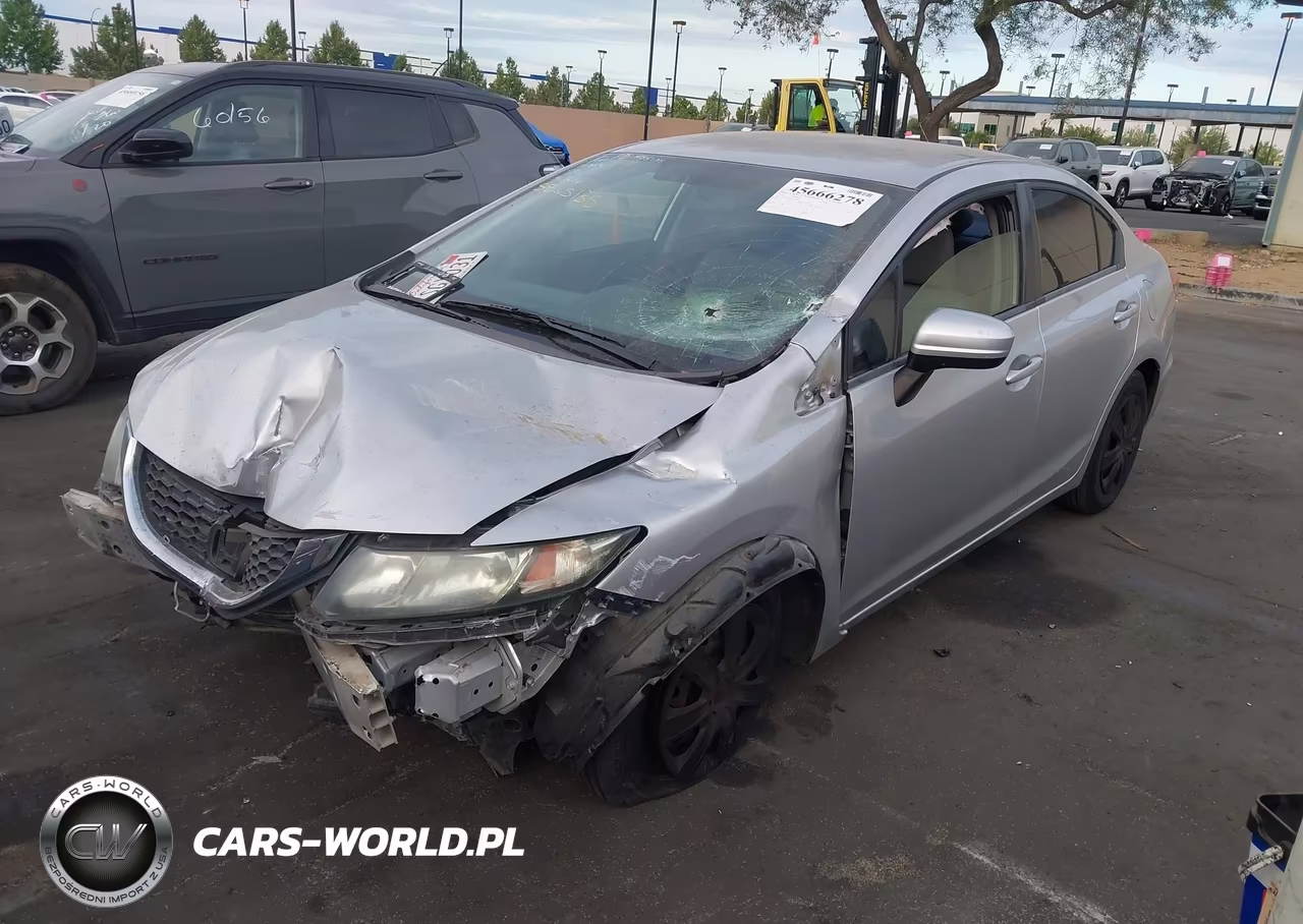 2014 Honda Civic Lx VIN:19XFB2F56EE230207 - 2