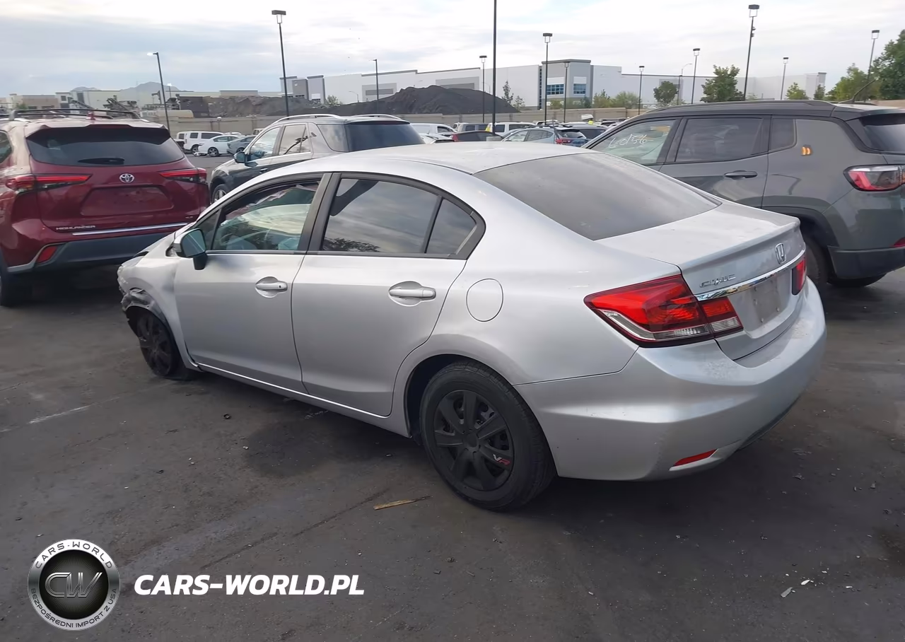 2014 Honda Civic Lx VIN:19XFB2F56EE230207 - 3