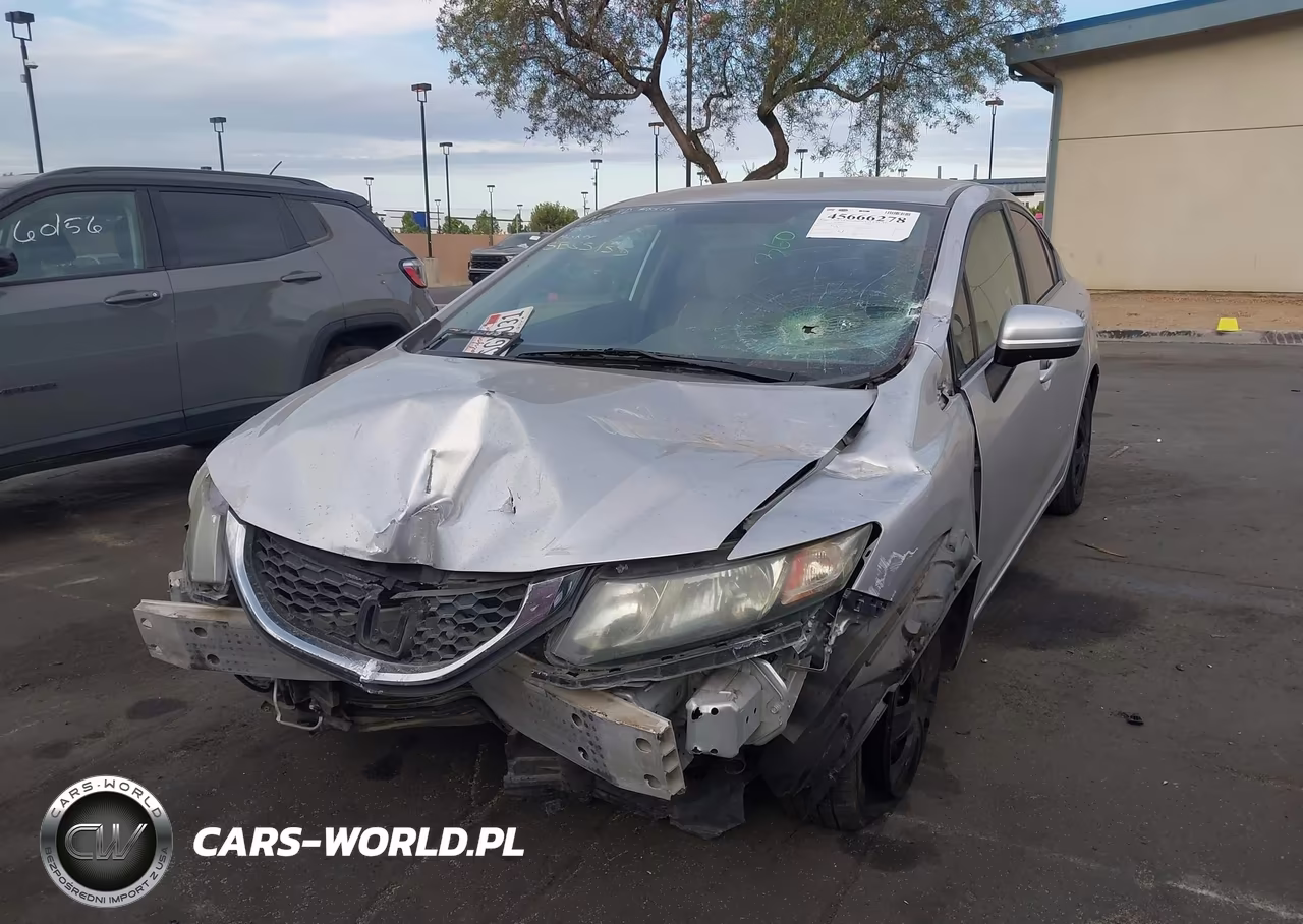 2014 Honda Civic Lx VIN:19XFB2F56EE230207 - 6