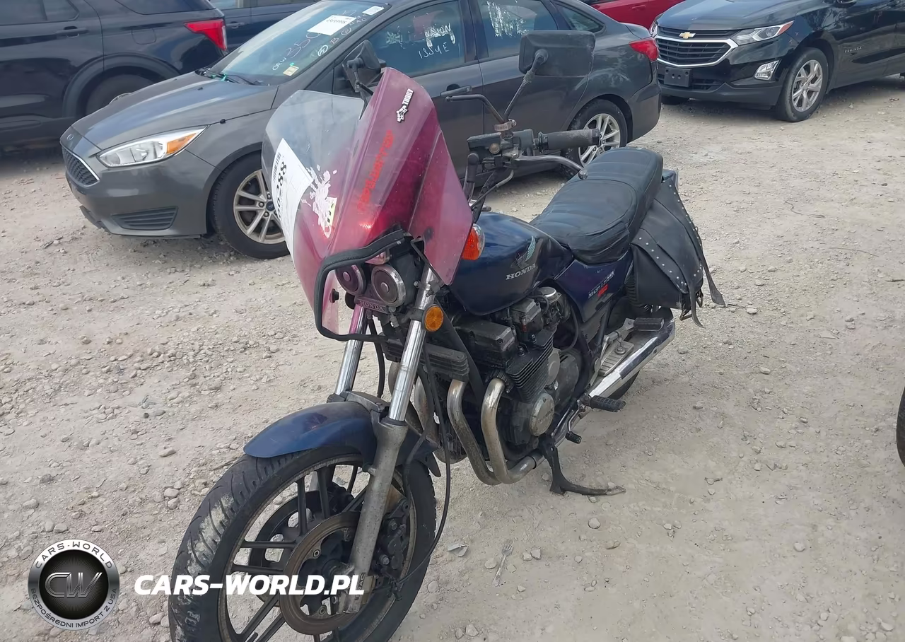 1985 Honda Cb650 Sc VIN:JH2RC1301FM207991 - 2