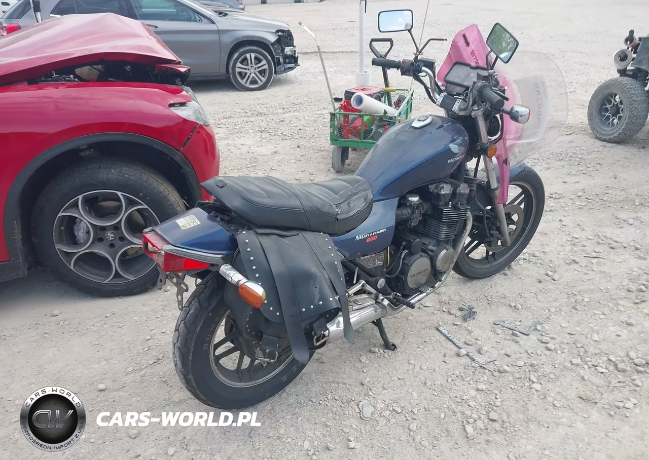 1985 Honda Cb650 Sc VIN:JH2RC1301FM207991 - 4