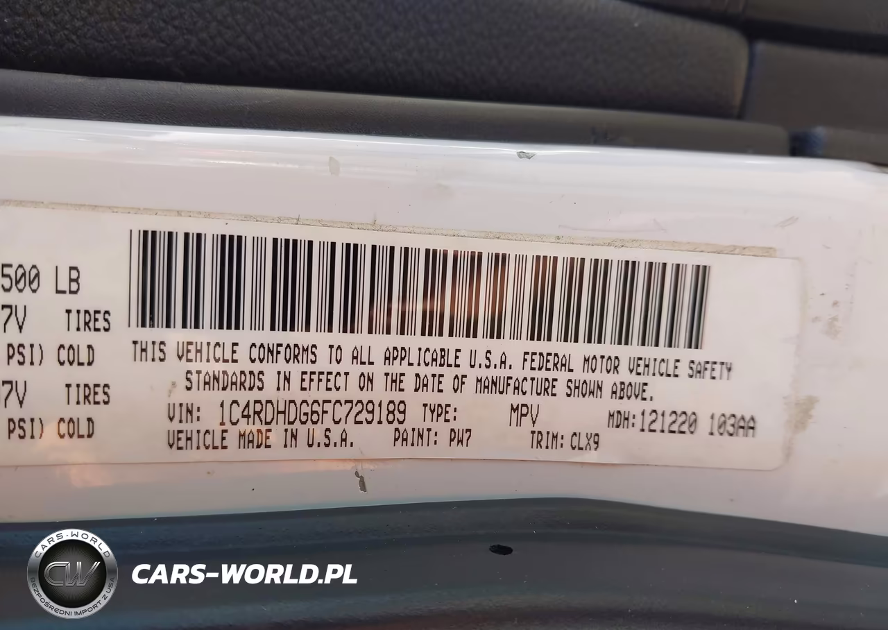 2015 Dodge Durango Limited VIN:1C4RDHDG6FC729189 - 9