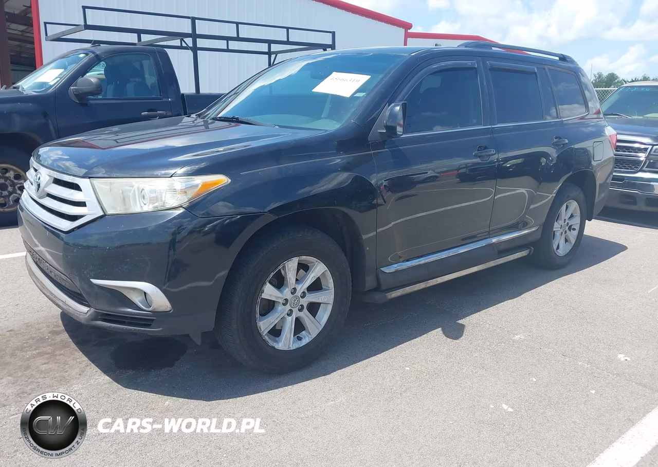2013 Toyota Highlander Se V6 VIN:5TDZK3EH1DS118658 - 2