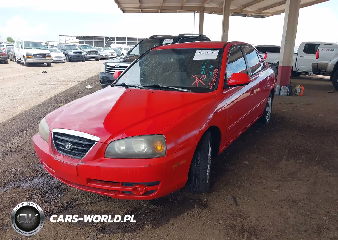 2004 Hyundai Elantra Gls-Gt VIN:KMHDN46D24U808283 - 2