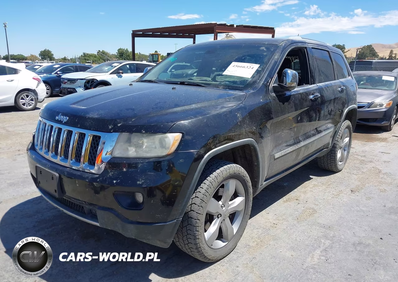 2012 Jeep Grand Cherokee Overland VIN:1C4RJFCT3CC161300 - 2