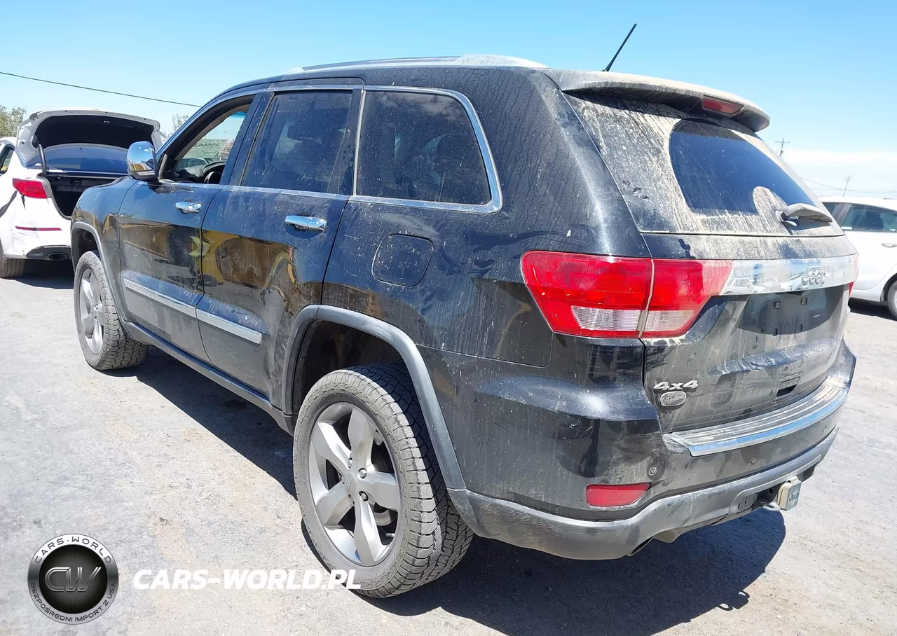 2012 Jeep Grand Cherokee Overland VIN:1C4RJFCT3CC161300 - 3