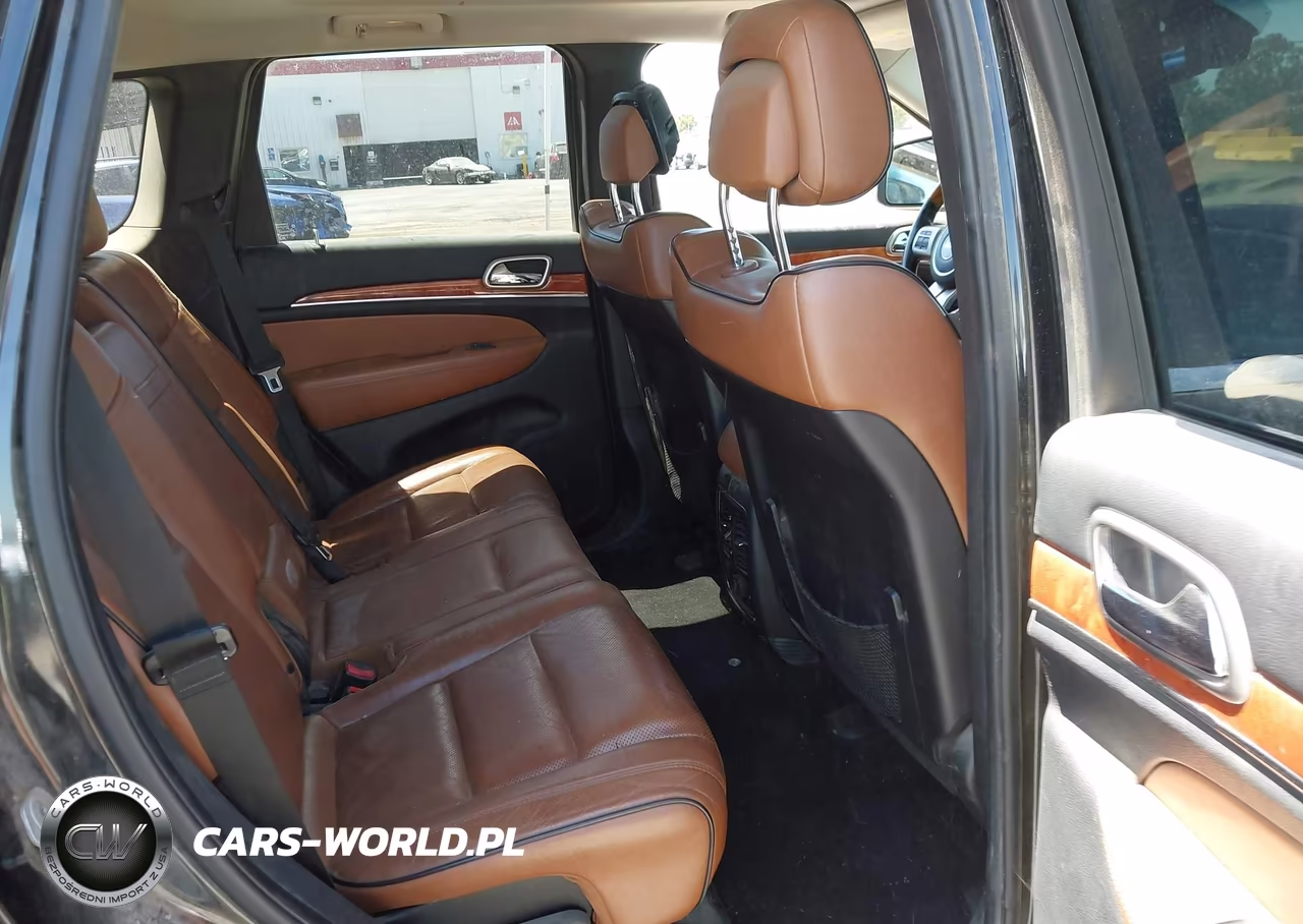 2012 Jeep Grand Cherokee Overland VIN:1C4RJFCT3CC161300 - 8