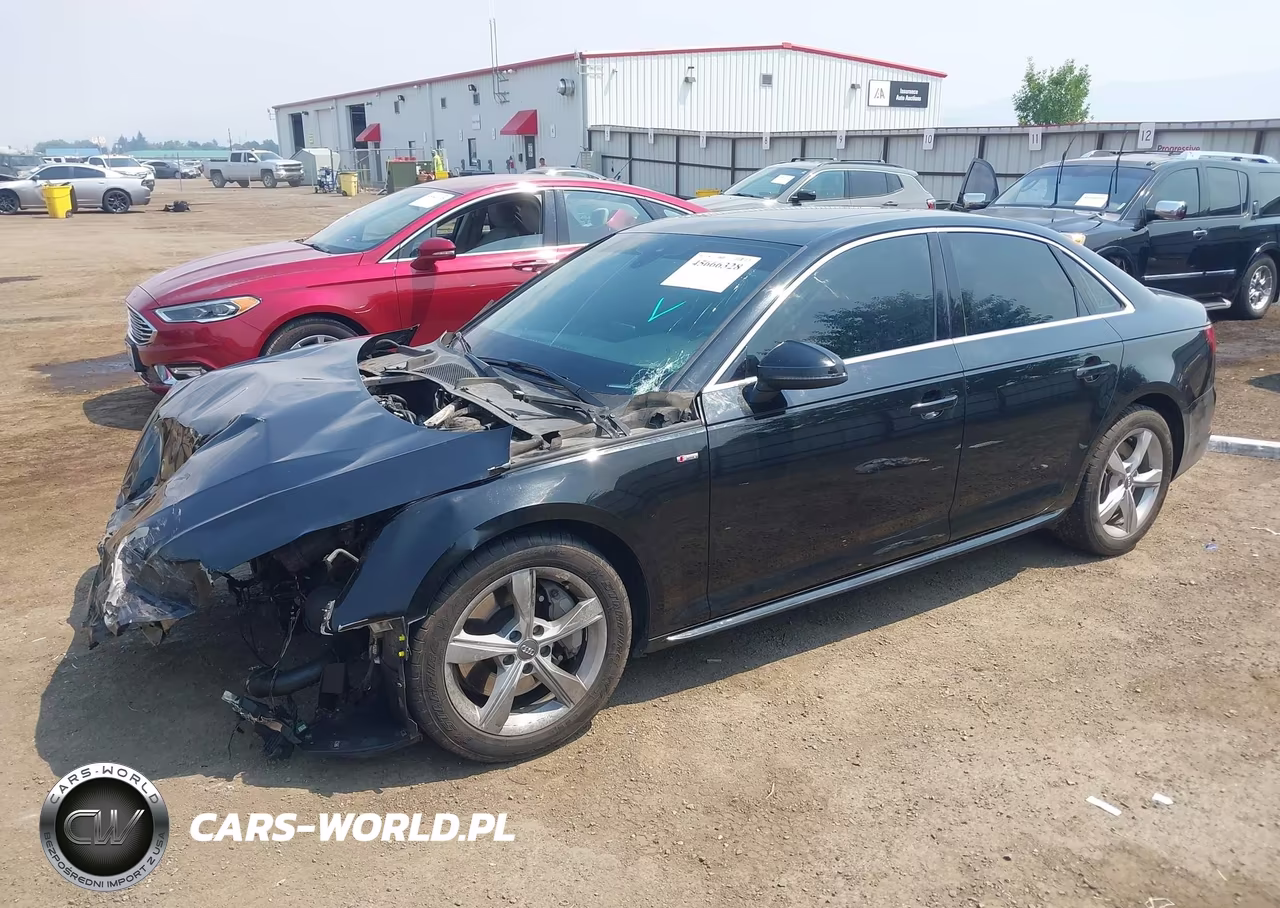 2019 Audi A4 45 Premium VIN:WAUDNAF48KA035351 - 2