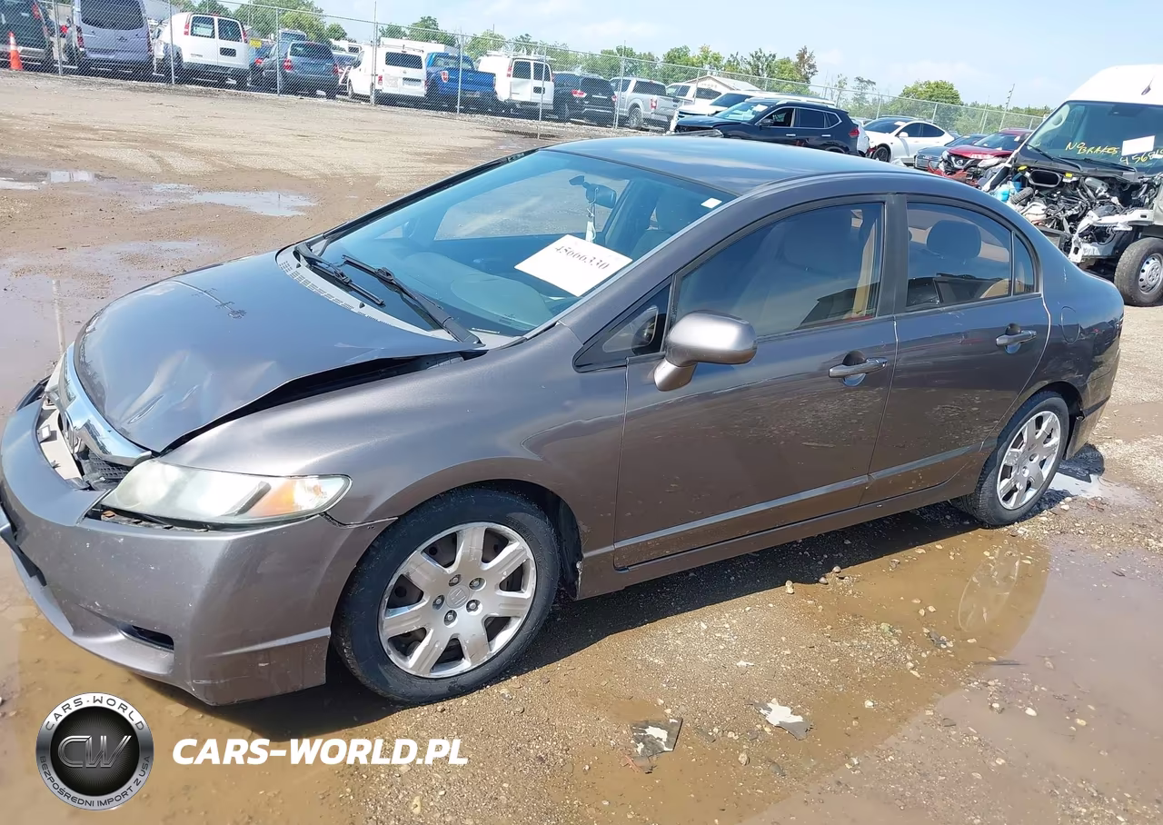2010 Honda Civic Lx VIN:19XFA1F52AE036684 - 2