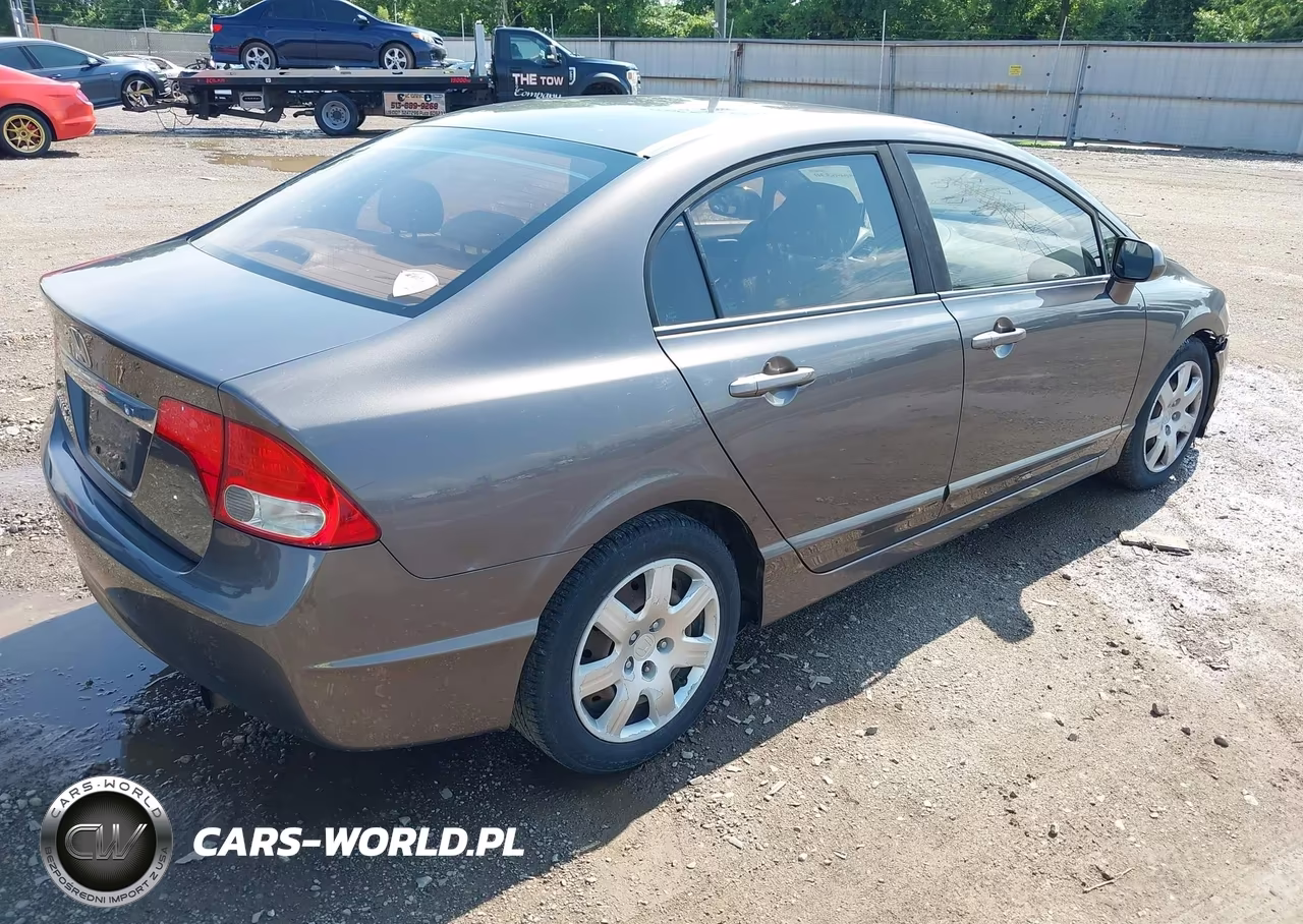 2010 Honda Civic Lx VIN:19XFA1F52AE036684 - 4