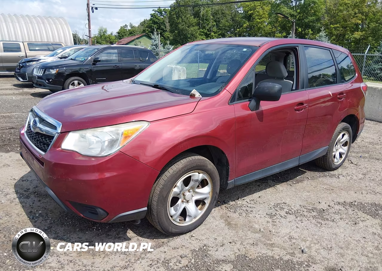 2015 Subaru Forester 2.5I VIN:JF2SJAACXFH497848 - 2
