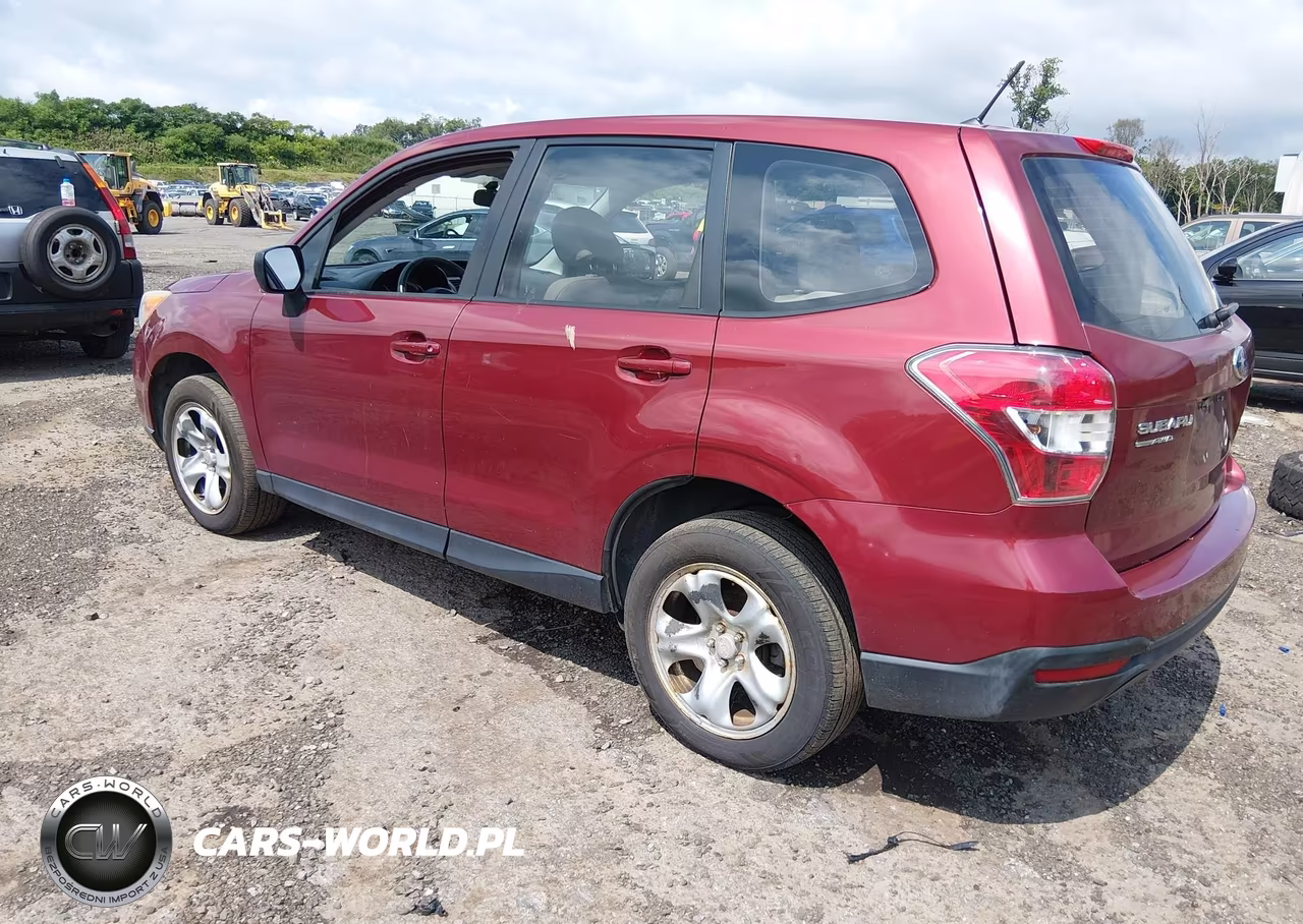 2015 Subaru Forester 2.5I VIN:JF2SJAACXFH497848 - 3