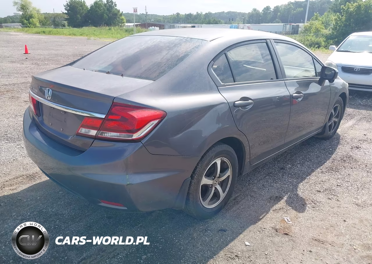2015 Honda Civic Se VIN:19XFB2F75FE027232 - 4