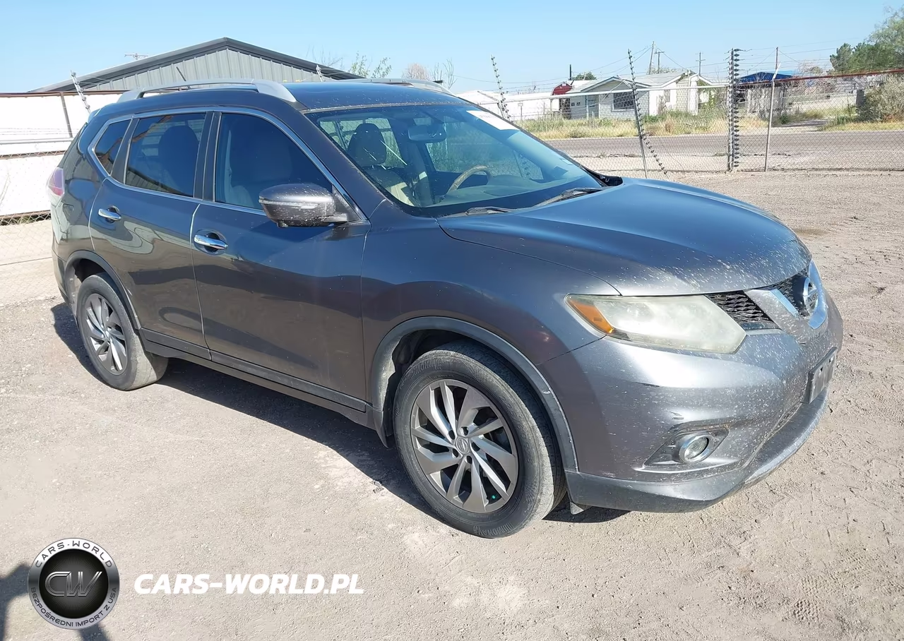2014 Nissan Rogue Sl VIN:5N1AT2MV9EC811696 - 1