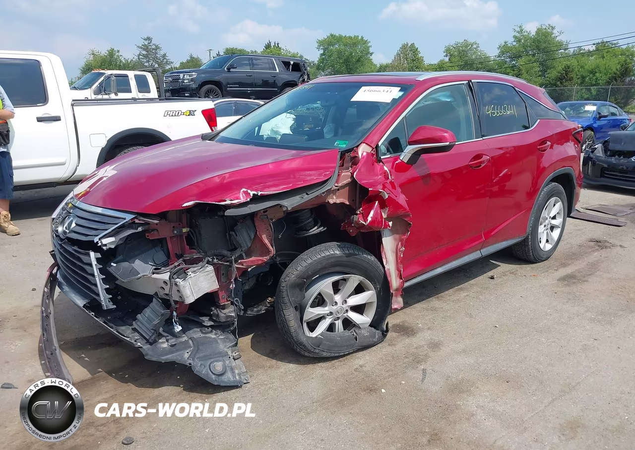 2016 Lexus Rx 350 VIN:2T2BZMCA6GC001465 - 2