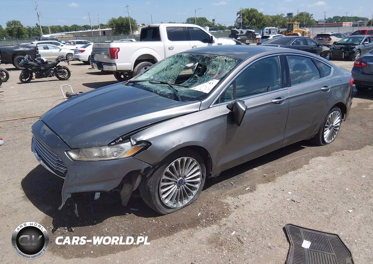 2013 Ford Fusion Titanium VIN:3FA6P0K97DR329503 - 2