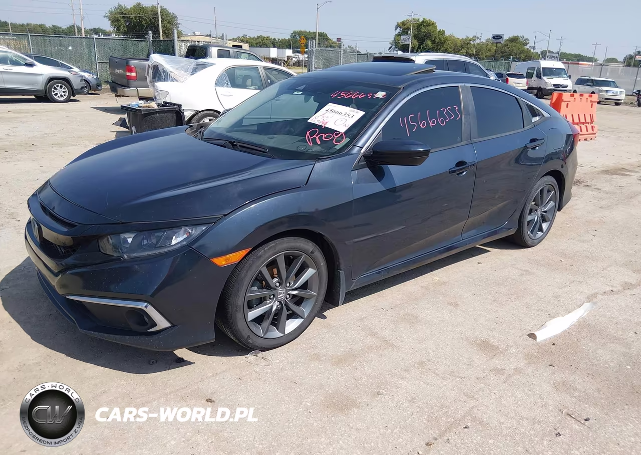 2019 Honda Civic Ex VIN:JHMFC1F39KX012598 - 2