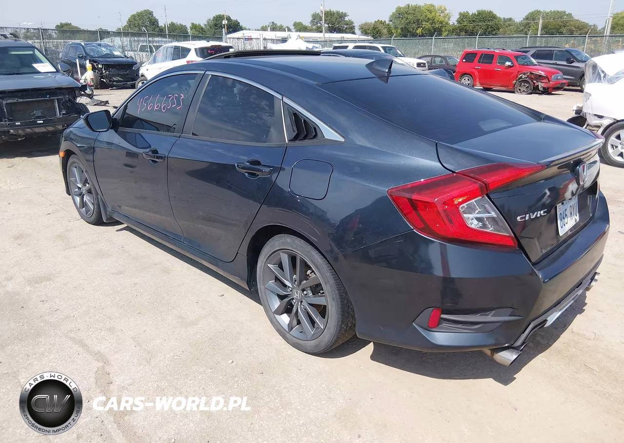 2019 Honda Civic Ex VIN:JHMFC1F39KX012598 - 3