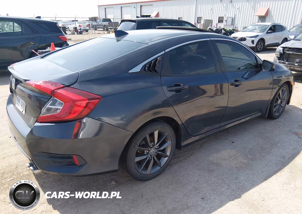 2019 Honda Civic Ex VIN:JHMFC1F39KX012598 - 4