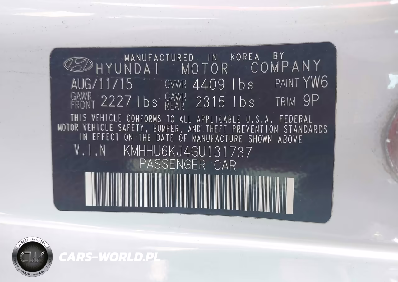 2016 Hyundai Genesis 3.8 Ultimate VIN:KMHHU6KJ4GU131737 - 9
