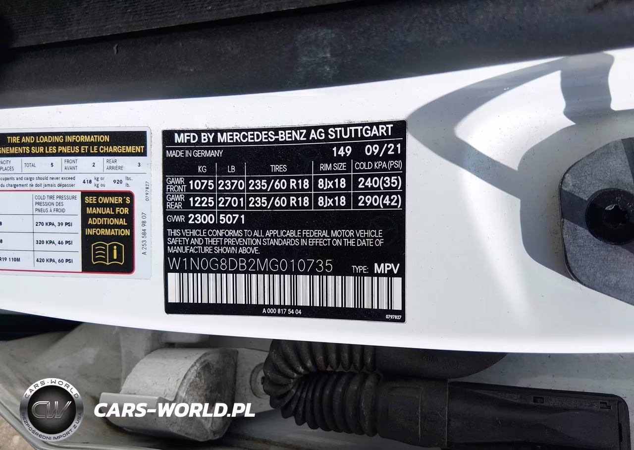 2021 Mercedes-Benz Glc 300 Suv VIN:W1N0G8DB2MG010735 - 9