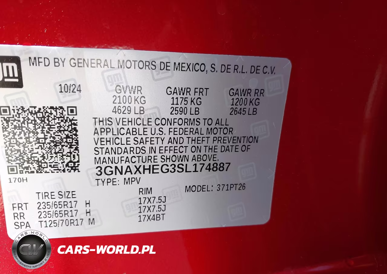 2025 Chevrolet Equinox Fwd Lt VIN:3GNAXHEG3SL174887 - 9