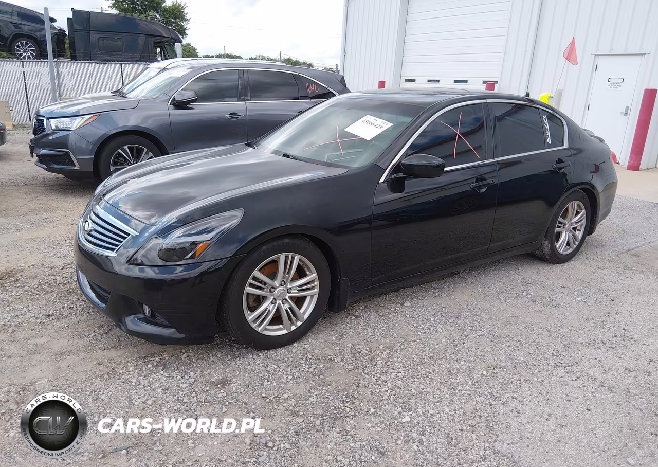 2013 Infiniti G37X VIN:JN1CV6AR2DM753285 - 2