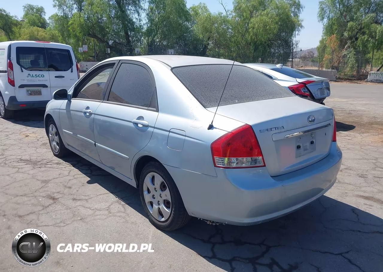 2007 Kia Spectra Ex VIN:KNAFE122775487918 - 3