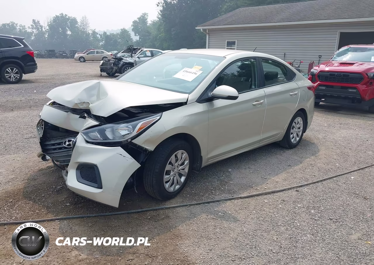 2018 Hyundai Accent Se VIN:3KPC24A33JE034451 - 2