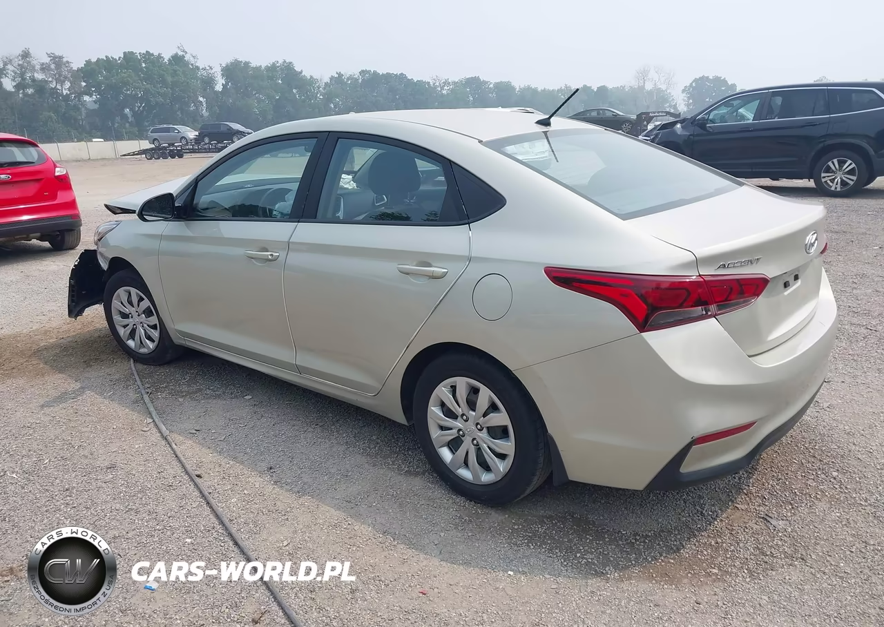 2018 Hyundai Accent Se VIN:3KPC24A33JE034451 - 3